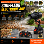 Load image into Gallery viewer, SOUFFLEUR ELECTRIQUE SANS FIL ULTRA PUISSANT 48V_Nettoyez en quelques secondes… sans effort, sans balai
